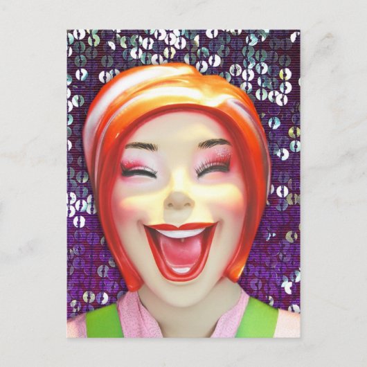 Happy Mannequin 8 Pk. Postkarten (Vorderseite)