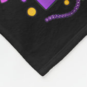 Happy Mardi Gras 2026 Costume New Orleans Matching Fleecedecke (Ecke)