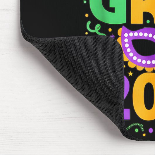 Happy Mardi Gras 2026 Costume New Orleans Matching Mousepad (Ecke)