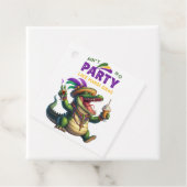 Happy Mardi Gras Alligator Geschenkanhänger (Beispiel)