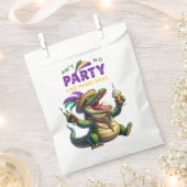Happy Mardi Gras Alligator Geschenktütchen (Ausgeschnitten)