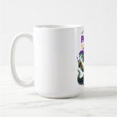 Happy Mardi Gras Alligator Kaffeetasse (Links)