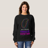 Happy Mardi Gras Beads Sweatshirt (Vorne ganz)