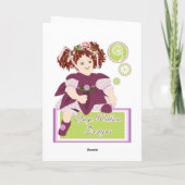 Happy Mardi Gras Card Karte (Rückseite)