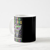 Happy Mardi Gras From Your Favorite Dental Istant Kaffeetasse (Vorderseite Links)