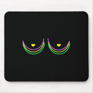 Happy Mardi Gras Funny Mardi Mousepad