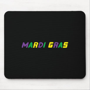 Happy Mardi Gras Louisiana New Orleans Club Mousepad