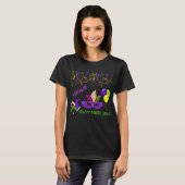 HAPPY MARDI GRAS T-Shirt (Vorne ganz)