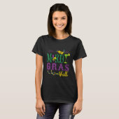 Happy Mardi Gras Y All Funny Carnival Drink Gap T-Shirt (Vorne ganz)
