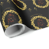 Happy Marriage ceremony Geschenkpapier (Rolleneckpunkt)