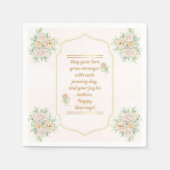 Happy Marriage! - Custom Paper Napkins Serviette (Vorderseite)