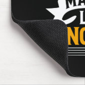 Happy Martin Luther King Day Sticker Mousepad (Ecke)