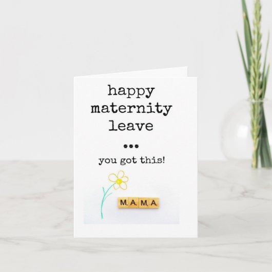 Happy Mat Verlass, du Got diese Mama Card Karte (Vorderseite)