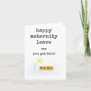 Happy Mat Verlass, du Got diese Mama Card Karte