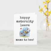 Happy Maternity Verlass, Mama to Bee Karte (Gelbe Blume)