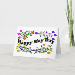 Happy May Day Karte