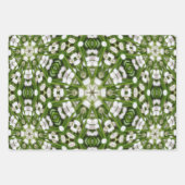 Happy May lily Muster Geschenkpapier Set (Vorderseite 3)