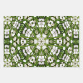 Happy May lily Muster Geschenkpapier Set (Vorderseite 2)