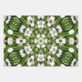 Happy May lily Muster Geschenkpapier Set (Vorderseite)