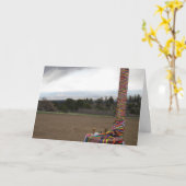 Happy Mayday Grußkarte Karte (Gelbe Blume)