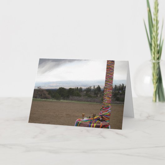 Happy Mayday Grußkarte Karte (Vorderseite)