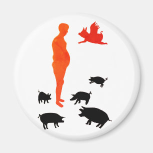 Happy Meal Vegeterian Magnet Der Bauernhof