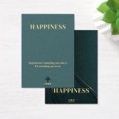 Happy Meaningful Earring Juwelier Display Card (Schreibtisch)