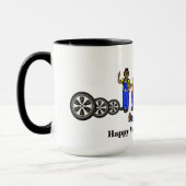 Happy Mechanics Day Tasse - Mechanik von Männern u (Links)