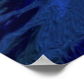 Happy Meditating Buddha Poster (Ecke)