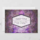 Happy Meditation Buddha Einladung (Rückseite)