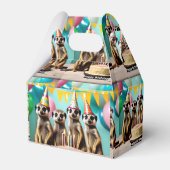 Happy Meerkat Birthday, Geschenkschachtel (Rückseite)