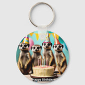 Happy Meerkat Birthday, Schlüsselanhänger (Rückseite)