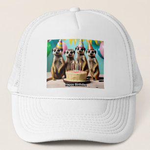 Happy Meerkat Birthday, Truckerkappe