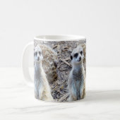 Happy Meerkat Kaffeetasse (Vorderseite Links)