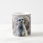 Happy Meerkat Kaffeetasse (Mittel)