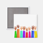 Happy Meeting Magnet (Vorderseite/Rückseite)