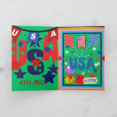 HAPPY MEMORIAL DAY KARTE (Innenseite)