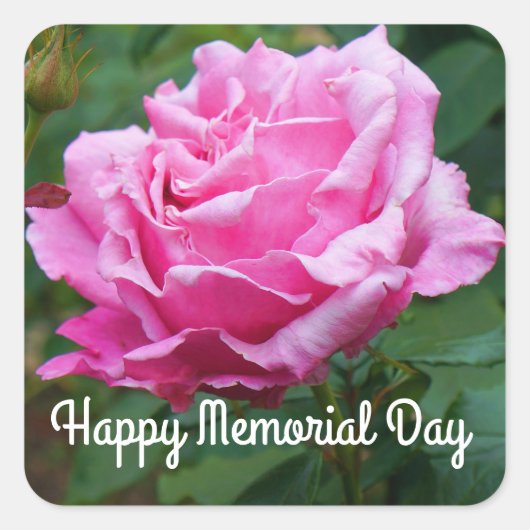 Happy Memorial Day - Memorial Day Rose #2 Stickers (Vorderseite)