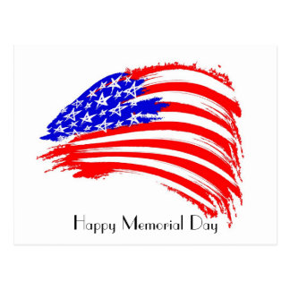 Happy Memorial Day Postkarte