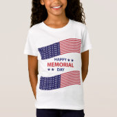 Happy Memorial Day T-Shirt (Vorderseite)
