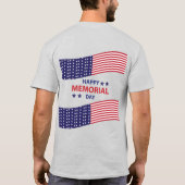 Happy Memorial Day T - Shirt (Rückseite)