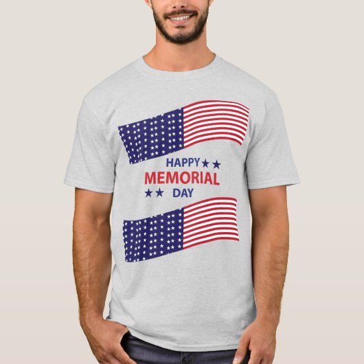 Happy Memorial Day T - Shirt (Vorderseite)