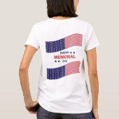 Happy Memorial Day T-Shirt (Rückseite)