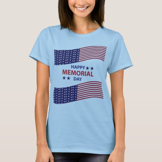 Happy Memorial Day T - Shirt (Vorderseite)