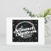 Happy Menu Menükarte (Stehend Vorderseite)