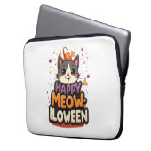 Happy Meow Cat Laptopschutzhülle (Vorderseite Links)