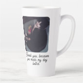 Happy Meow Day ,Cat Lovers Milchtasse (Rechts)