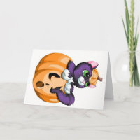 Happy Meow Grußkarte
