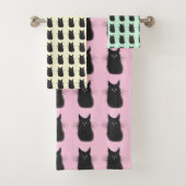 Happy Meow Katzenhandtücher Badhandtuch Set (Insitu)