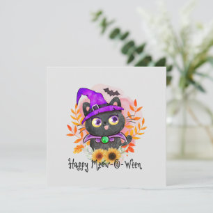 Happy Meow-o-ween - Black Hexenkatze